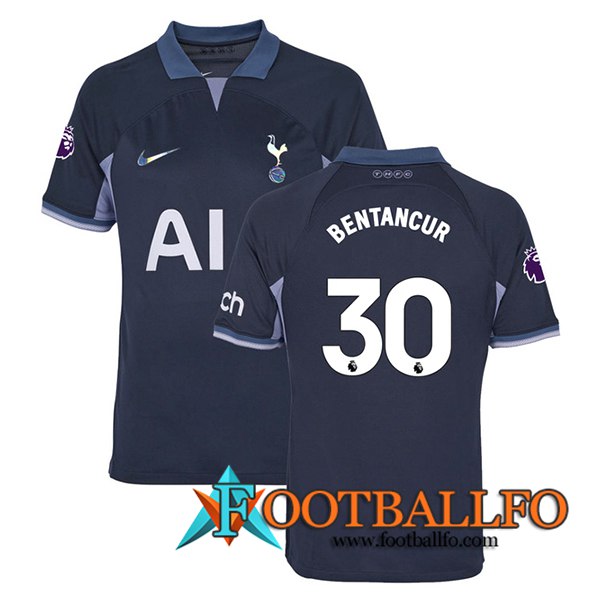 Camisetas De Futbol Tottenham Hotspur (BENTANCUR #30) 2023/2024 Segunda