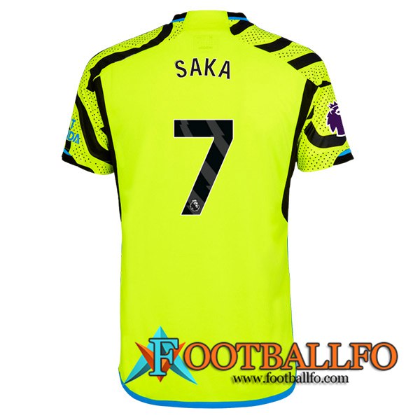 Camisetas De Futbol Arsenal (SAKA #7) 2023/2024 Segunda
