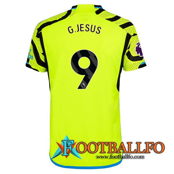 Camisetas De Futbol Arsenal (G.JESUS #9) 2023/2024 Segunda