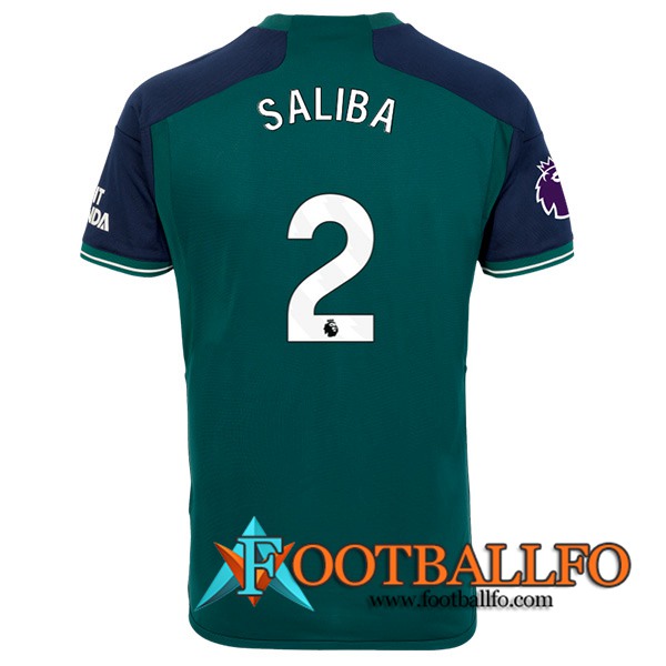 Camisetas De Futbol Arsenal (SALIBA #2) 2023/2024 Tercera
