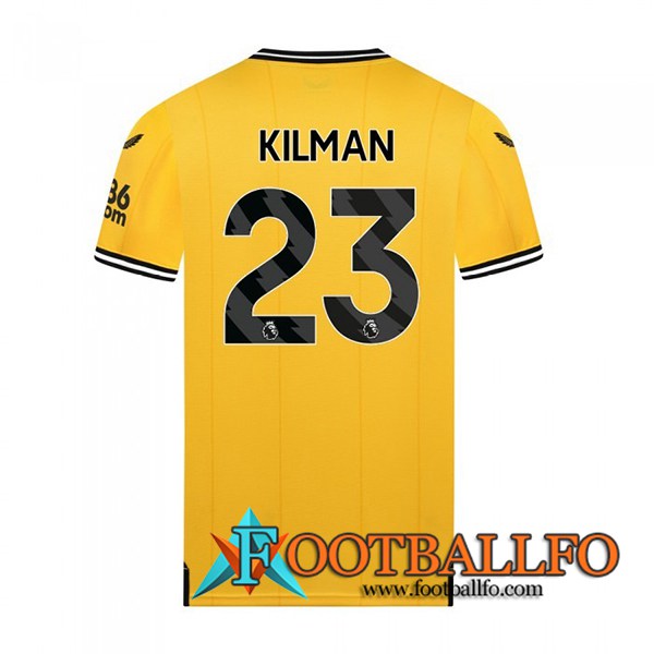 Camisetas De Futbol Wolves (KILMAN #23) 2023/2024 Primera