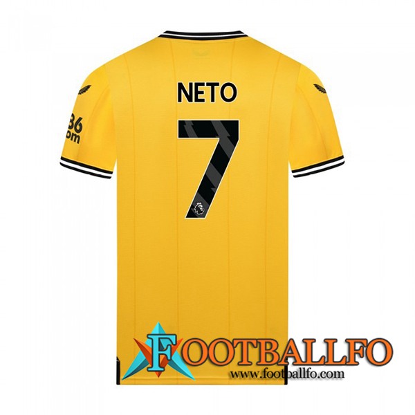 Camisetas De Futbol Wolves (NETO #7) 2023/2024 Primera