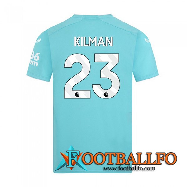 Camisetas De Futbol Wolves (KILMAN #23) 2023/2024 Tercera