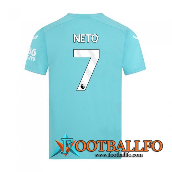Camisetas De Futbol Wolves (NETO #7) 2023/2024 Tercera