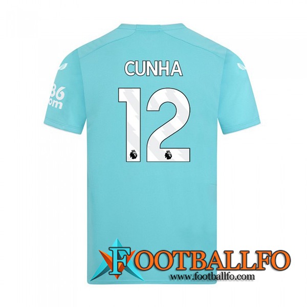 Camisetas De Futbol Wolves (CUNHA #12) 2023/2024 Tercera