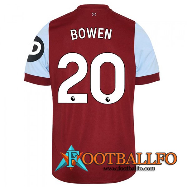 Camisetas De Futbol West Ham (BOWEN #20) 2023/2024 Primera