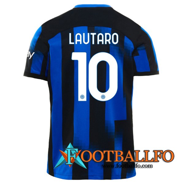 Camisetas De Futbol Inter Milan (LAUTARO #10) 2023/2024 Primera