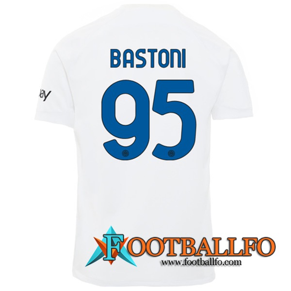 Camisetas De Futbol Inter Milan (BASTONI #95) 2023/2024 Segunda
