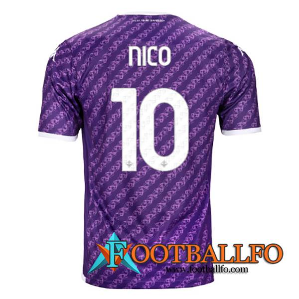 Camisetas De Futbol ACF Fiorentina (NICO #10) 2023/2024 Primera