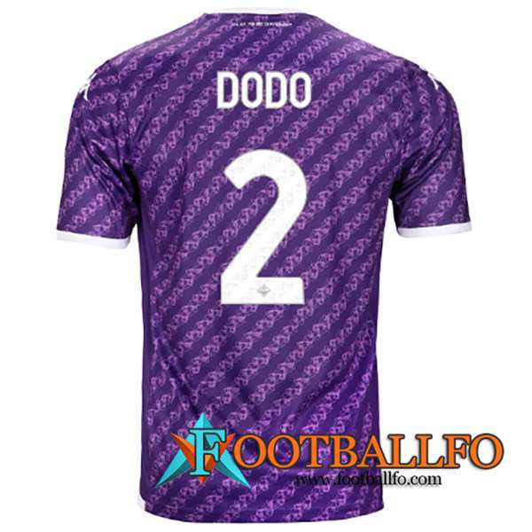 Camisetas De Futbol ACF Fiorentina (DODO #2) 2023/2024 Primera