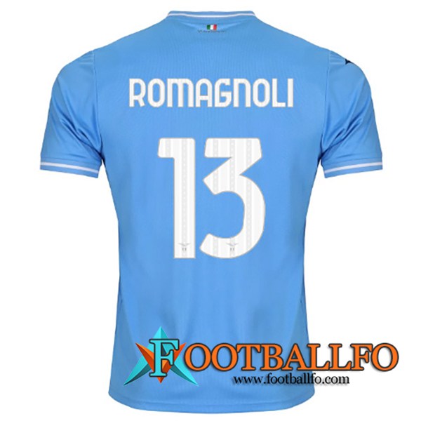Camisetas De Futbol SS Lazio (ROMAGNOLI #13) 2023/2024 Primera