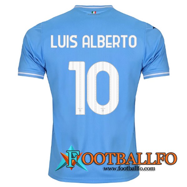 Camisetas De Futbol SS Lazio (LUIS ALBERTO #10) 2023/2024 Primera