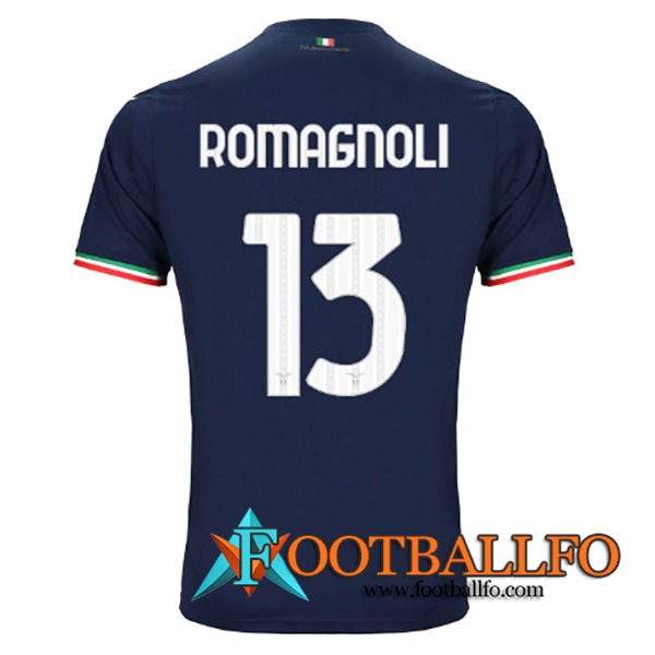 Camisetas De Futbol SS Lazio (ROMAGNOLI #13) 2023/2024 Segunda