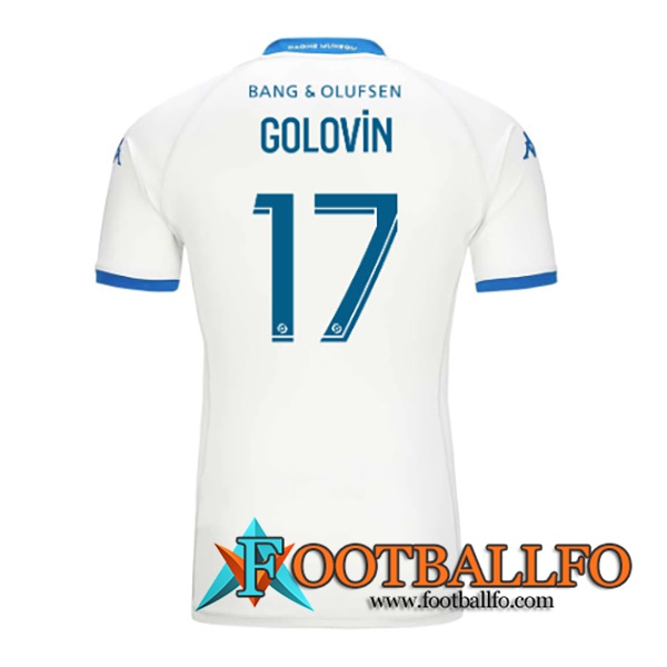 Camisetas De Futbol AS Monaco (GOLOVIN #17) 2023/2024 Tercera