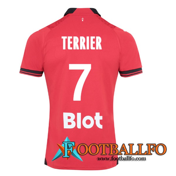 Camisetas De Futbol Stade Rennais (TERRIER #7) 2023/2024 Primera