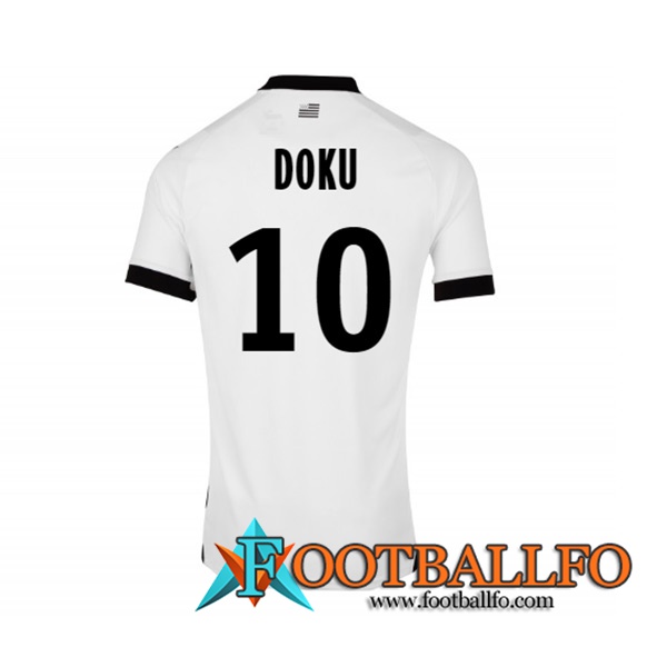 Camisetas De Futbol Stade Rennais (DOKU #10) 2023/2024 Segunda