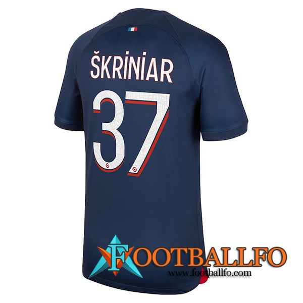 Camisetas De Futbol PSG (SKRINIAR #37) 2023/2024 Primera