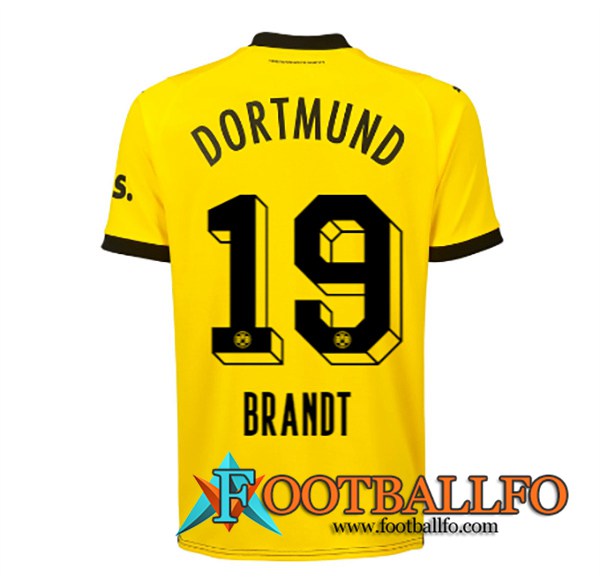 Camisetas De Futbol Dortmund BVB (BRANDT #19) 2023/2024 Primera