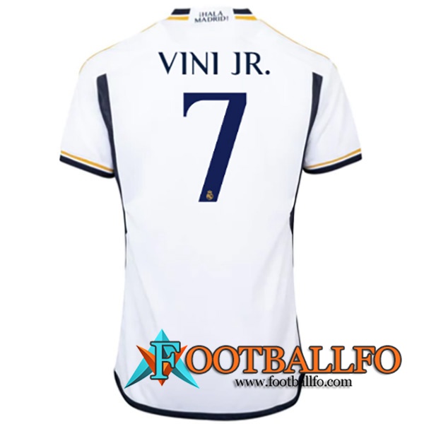 Camisetas De Futbol Real Madrid (VINI JR. #7) 2023/2024 Primera