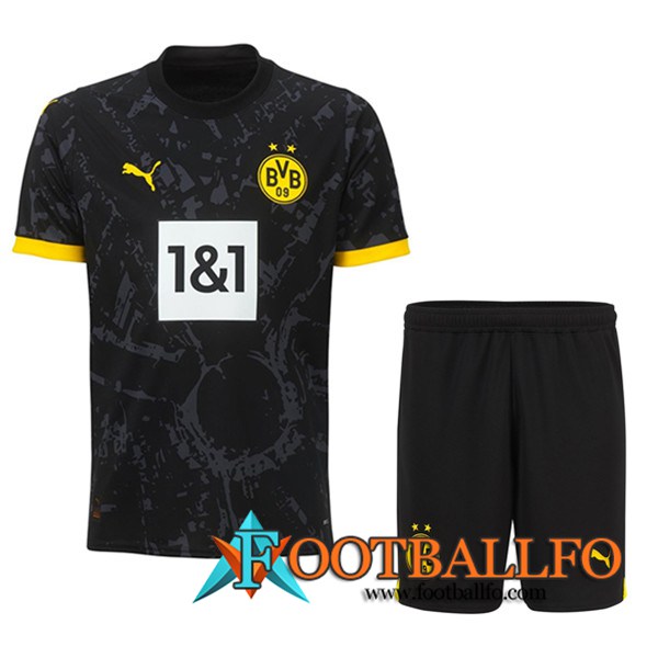 Camisetas Futbol Dortmund Segunda + Cortos 2023/2024