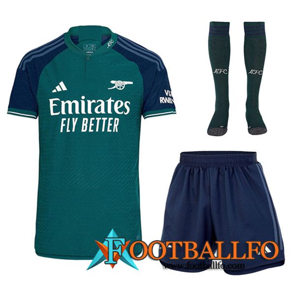 Camisetas Futbol Arsenal Tercera (Cortos + Calcetines) 2023/2024