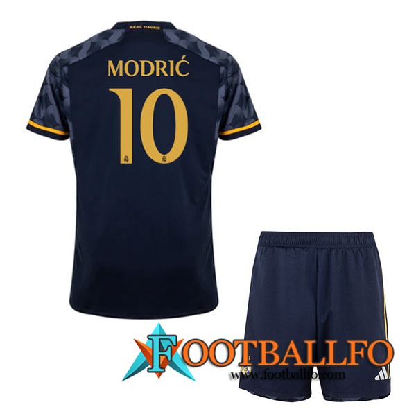 Camisetas De Futbol Real Madrid (MODRIC #10) Ninos 2023/2024 Segunda