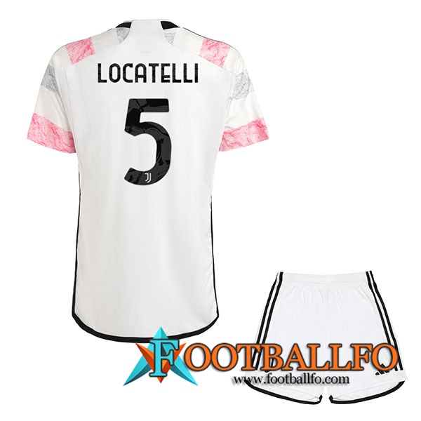 Camisetas De Futbol Juventus (LOCATELLI #5) Ninos 2023/2024 Segunda