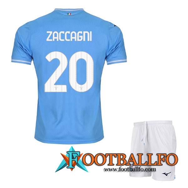 Camisetas De Futbol SS Lazio (ZACCAGNI #20) Ninos 2023/2024 Primera