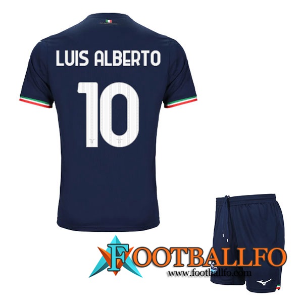 Camisetas De Futbol SS Lazio (LUIS ALBERTO #10) Ninos 2023/2024 Segunda
