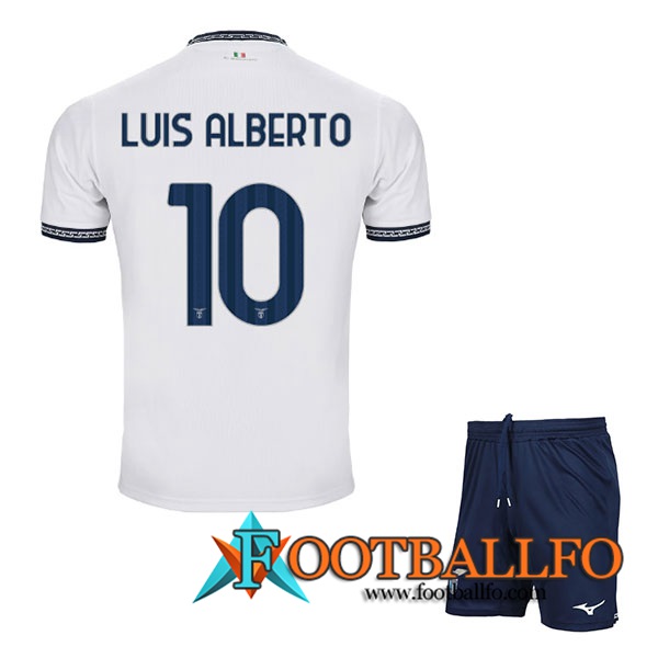 Camisetas De Futbol SS Lazio (LUIS ALBERTO #10) Ninos 2023/2024 Tercera