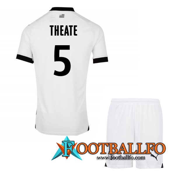 Camisetas De Futbol Stade Rennais (THEATE #5) Ninos 2023/2024 Segunda