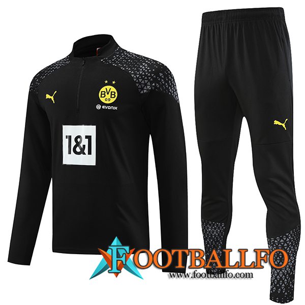 Chandal Equipos De Futbol Dortmund Negro 2023/2024 -02