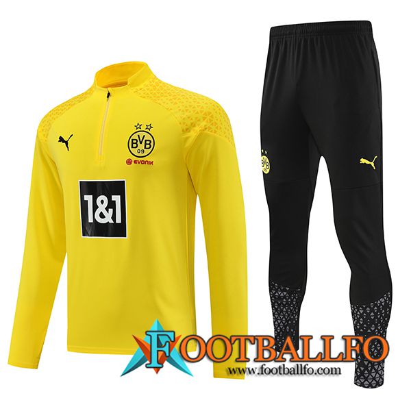 Chandal Equipos De Futbol Dortmund Amarillo 2023/2024 -02