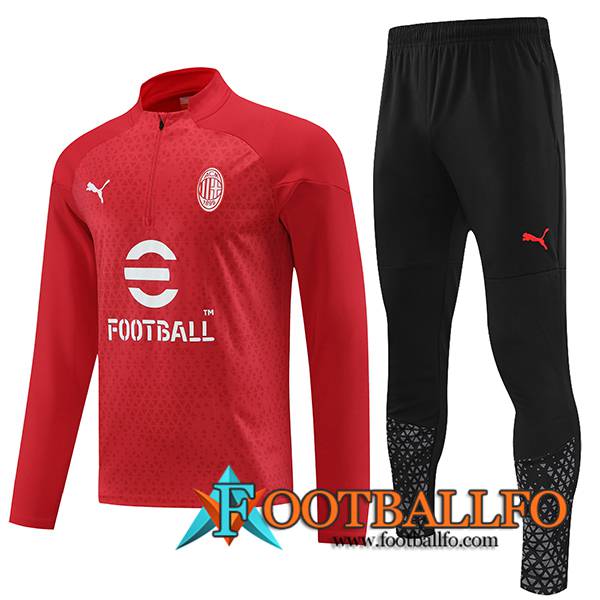 Chandal Equipos De Futbol AC Milan Rojo 2023/2024 -03