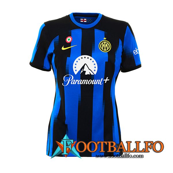Camisetas De Futbol Inter Milan Mujer Primera 2023/2024