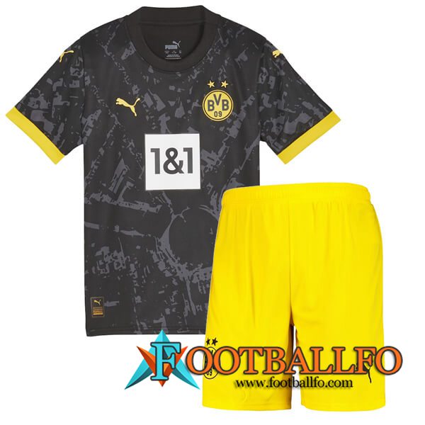Camisetas De Futbol Dortmund Ninos Segunda 2023/2024