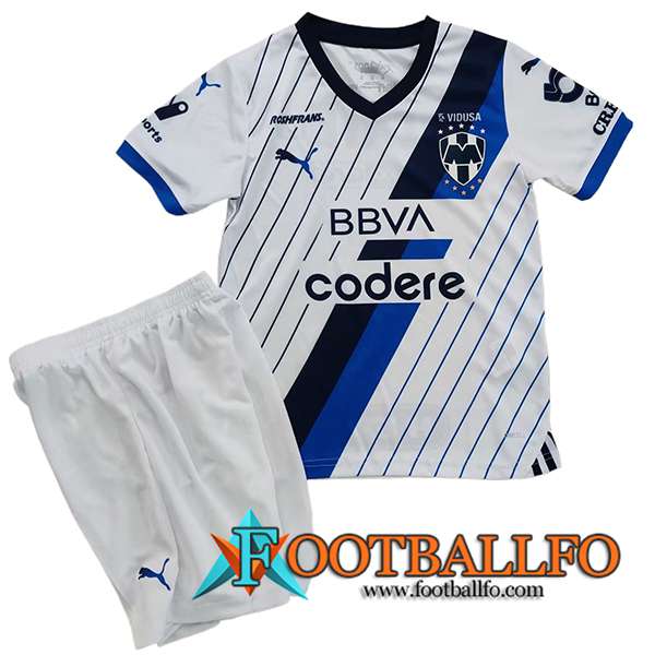 Camisetas De Futbol CF Monterrey Ninos Primera 2023/2024
