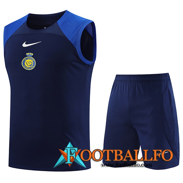 Camiseta Entrenamiento sin mangas + Cortos Al-Nassr FC Azul marino 2023/2024