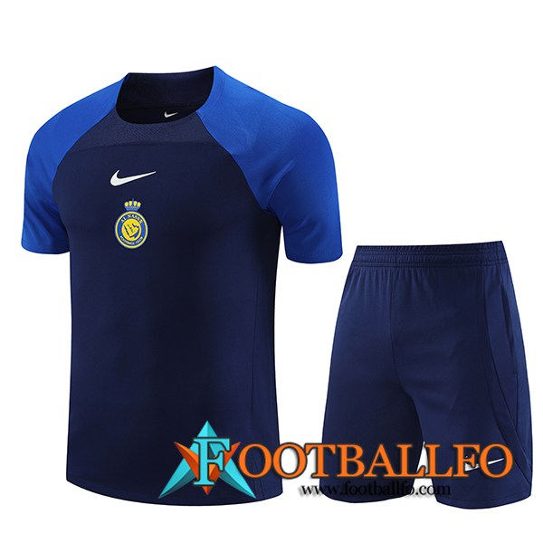 Camiseta Entrenamiento + Cortos Al-Nassr FC Azul marino 2023/2024