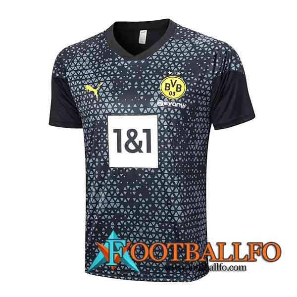 Camiseta Entrenamiento Dortmund Negro 2023/2024 -03