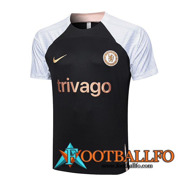 Camiseta Entrenamiento FC Chelsea Negro 2023/2024 -02
