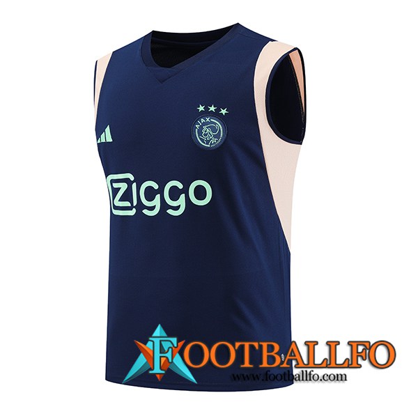 Chalecos De Futbol Ajax Azul marino 2023/2024 -02