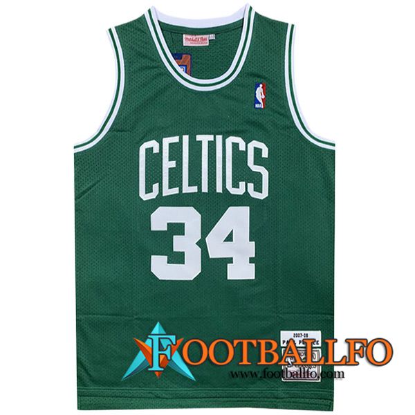 Camisetas De Futbol Boston Celtics (PIERCE #34) 2023/24 Verde
