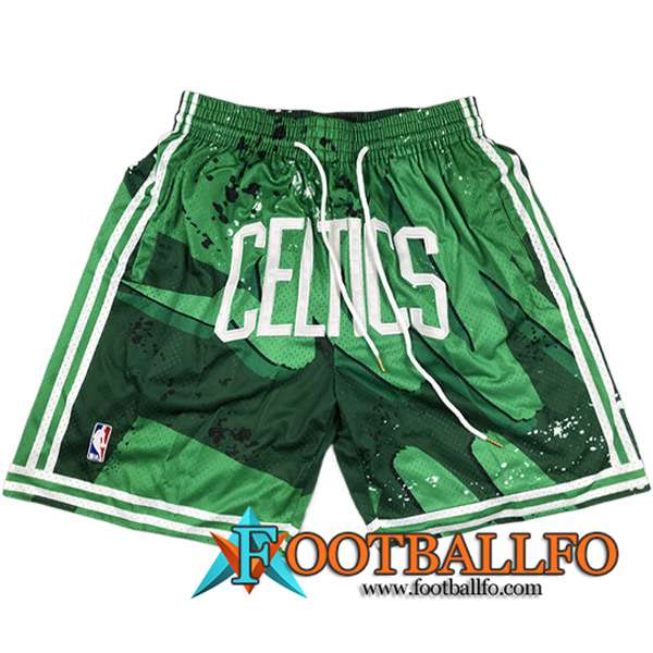 Cortos NBA Boston Celtics 2023/24 Verde -03