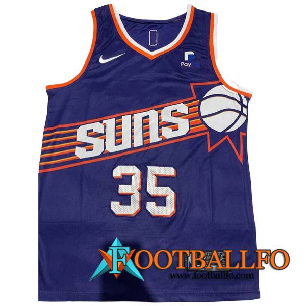Camisetas De Futbol Phoenix Suns (DURANT #35) 2023/24 Azul