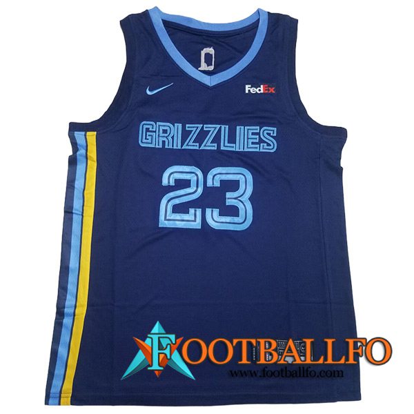 Camisetas De Futbol Memphis Grizzlies (Rosa #23) 2023/24 Azul