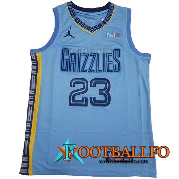 Camisetas De Futbol Memphis Grizzlies (Rosa #23) 2023/24 Azul