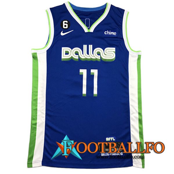 Camisetas De Futbol Dallas Mavericks (IRVING #11) 2023/24 Azul -03