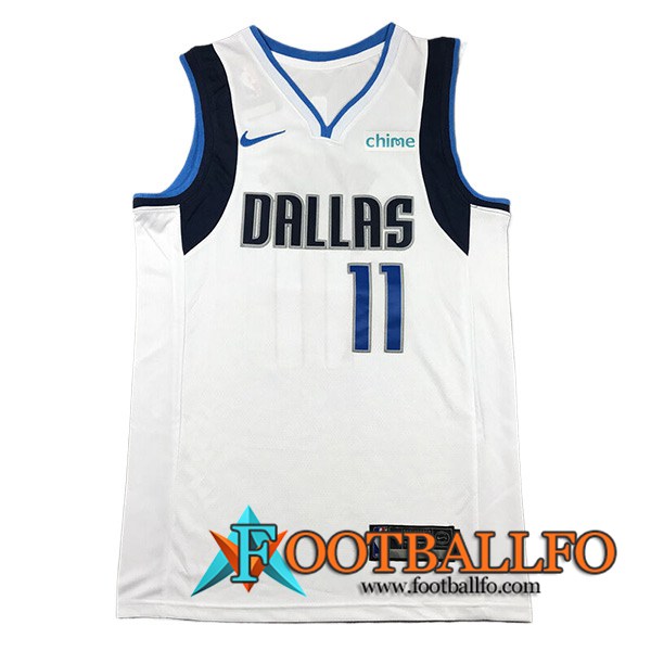 Camisetas De Futbol Dallas Mavericks (IRVING #11) 2023/24 Blanco