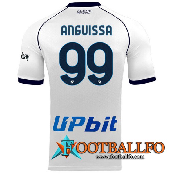 Camisetas De Futbol SSC Napoli (ANGUISSA #99) 2023/2024 Segunda